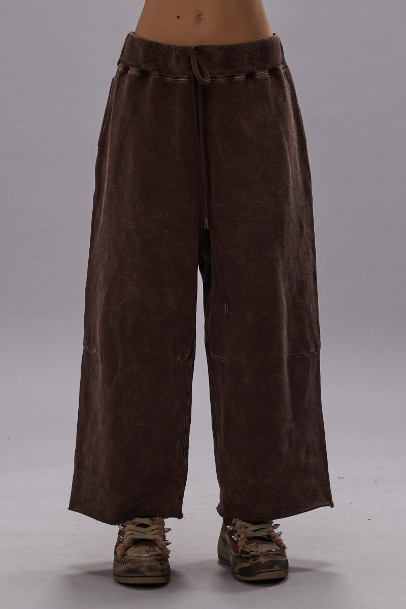 r13 articulated knee sweatpant brown 40045069664425