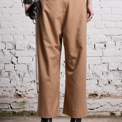 r13 articulated knee trouser camel 38642260213929