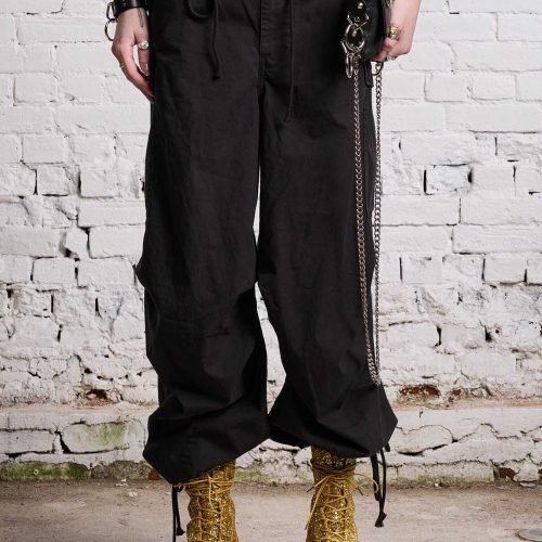 r13 balloon army pant black 38642260312233