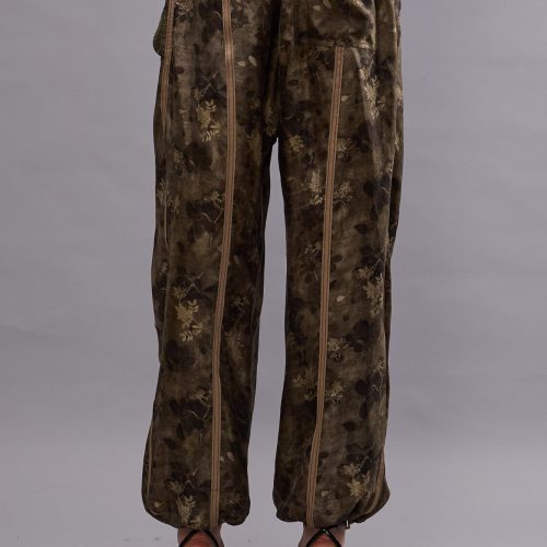 r13 balloon pants with double seam olive floral 41013131247785