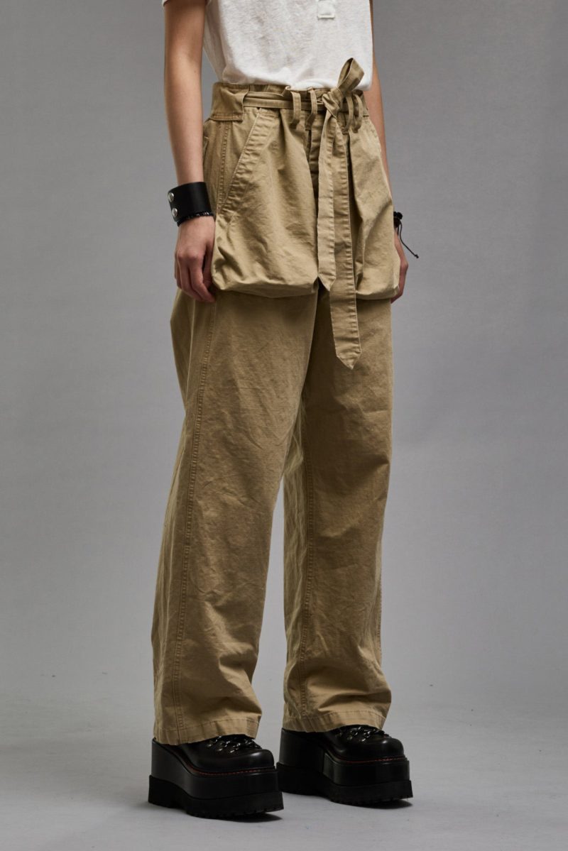 r13 belted utility pant khaki ripstop 38947015458985