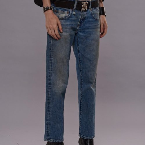 r13 boy straight patton blue stretch 40112638886057