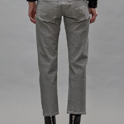 r13 boy straight printed houndstooth 39441705140393