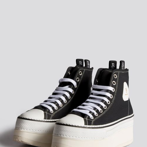 r13 courtney platform high top sneaker black 39423152193705