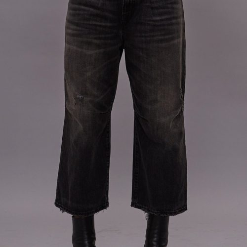 r13 crop wide leg jean wilson black 41013813837993