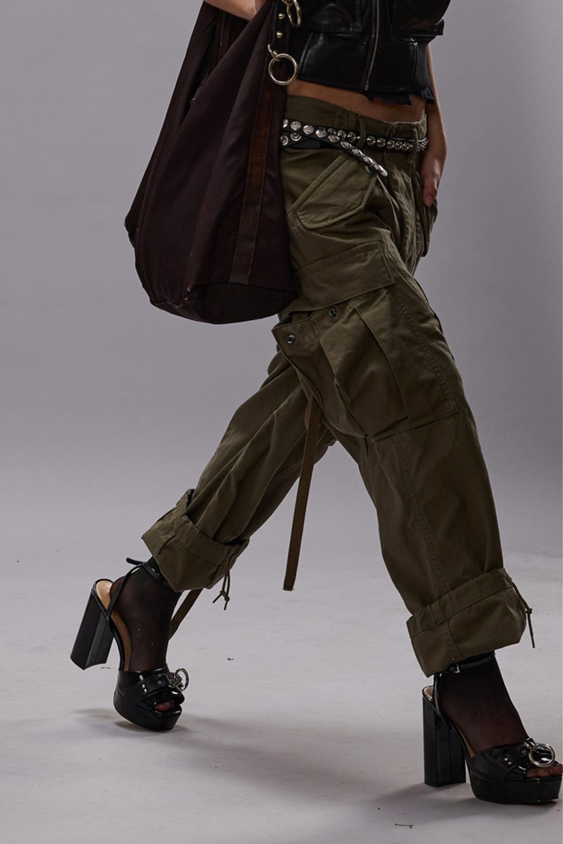 r13 cropped cargo vintage olive drab 40045096140969