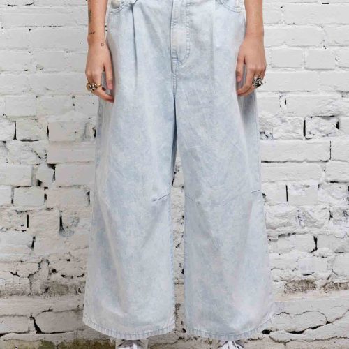 r13 cropped wide leg jean cloudy blue 37614318616745