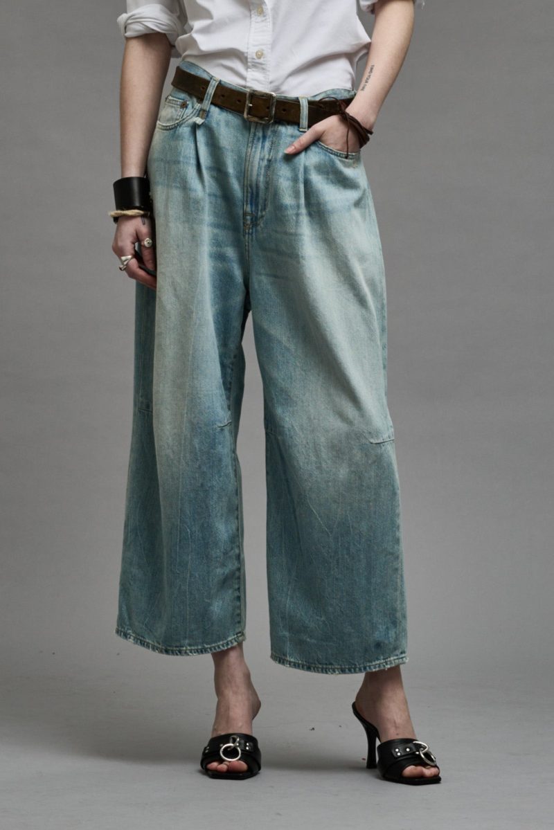 r13 cropped wide leg jean toni blue 38947018375337