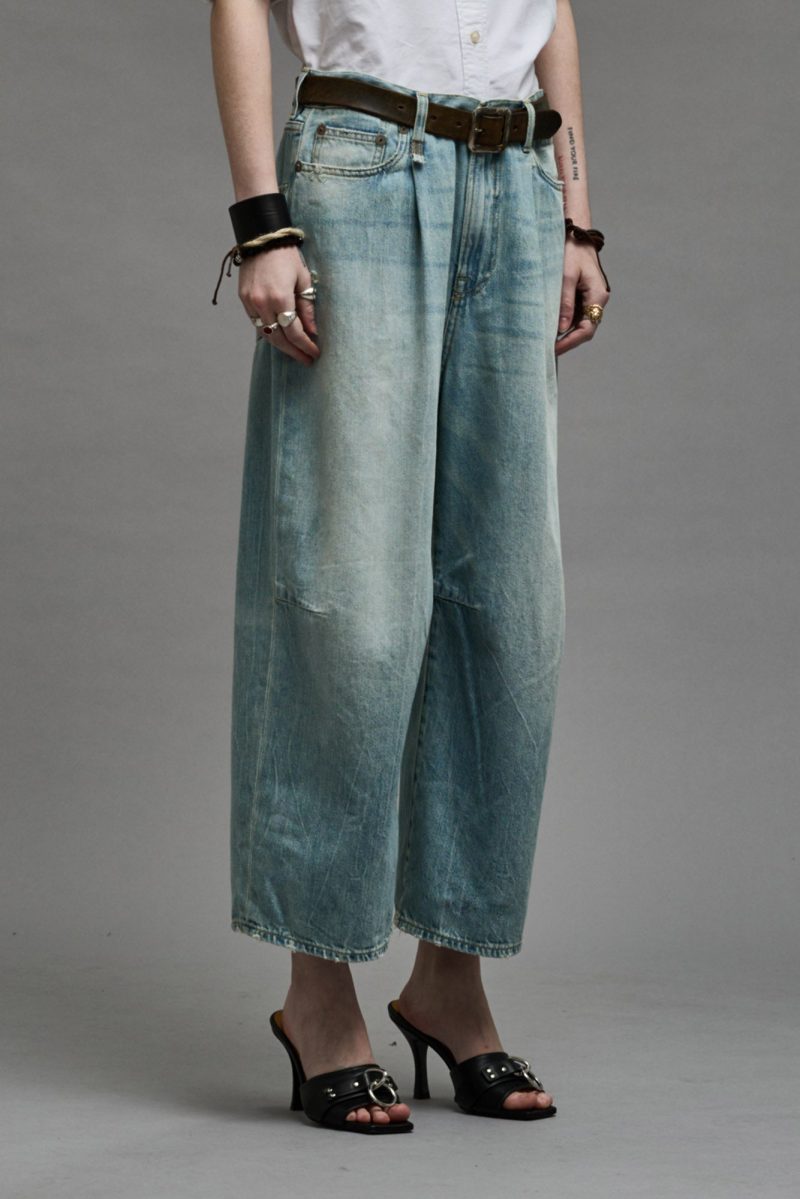 r13 cropped wide leg jean toni blue 38947018473641