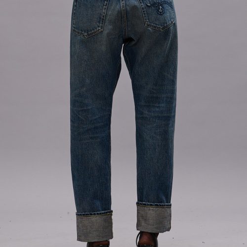 r13 crossover jean aspen selvedge blue 40223457312937