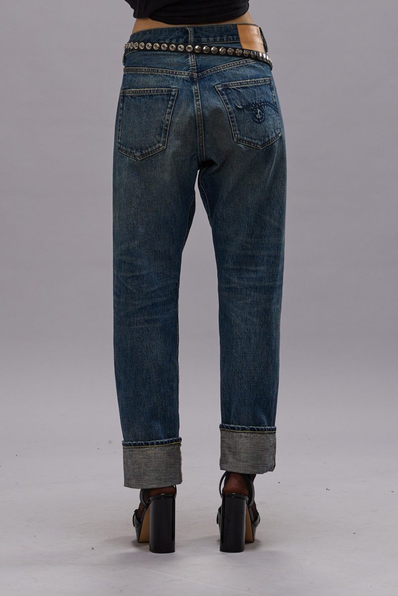 r13 crossover jean aspen selvedge blue 40223457312937