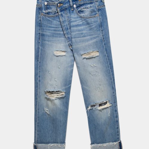 r13 crossover jean distressed emory 40913586225321