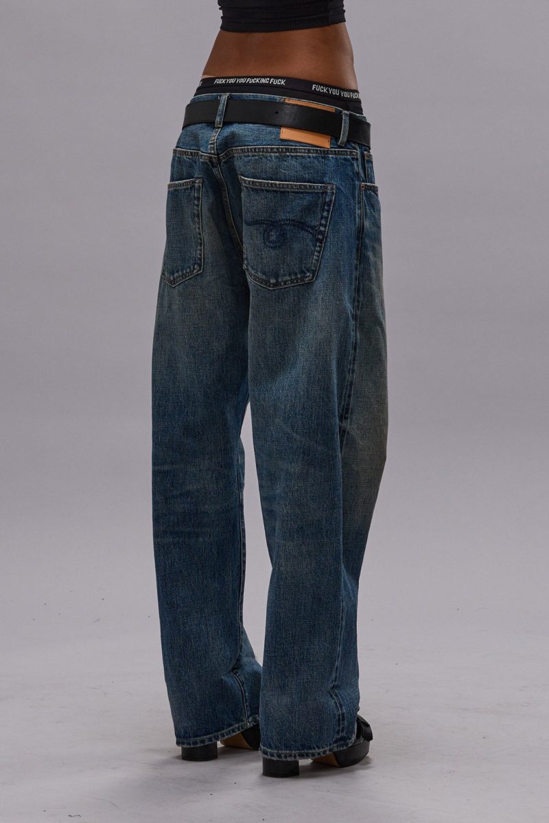 r13 cuffed x boyfriend jean aspen selvedge blue 40223504662697