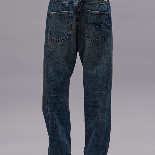 r13 cuffed x boyfriend jean aspen selvedge blue 40223504695465