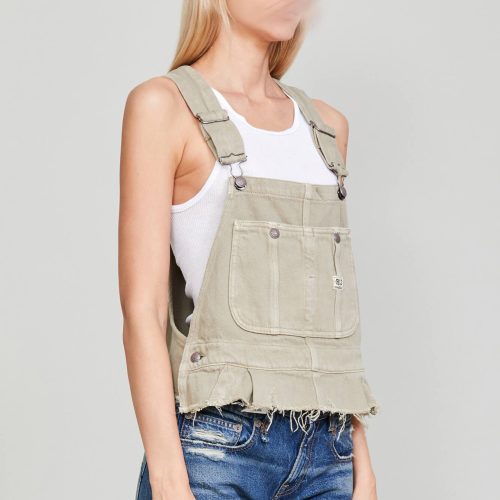 r13 damon overall bib khaki 37264589324457