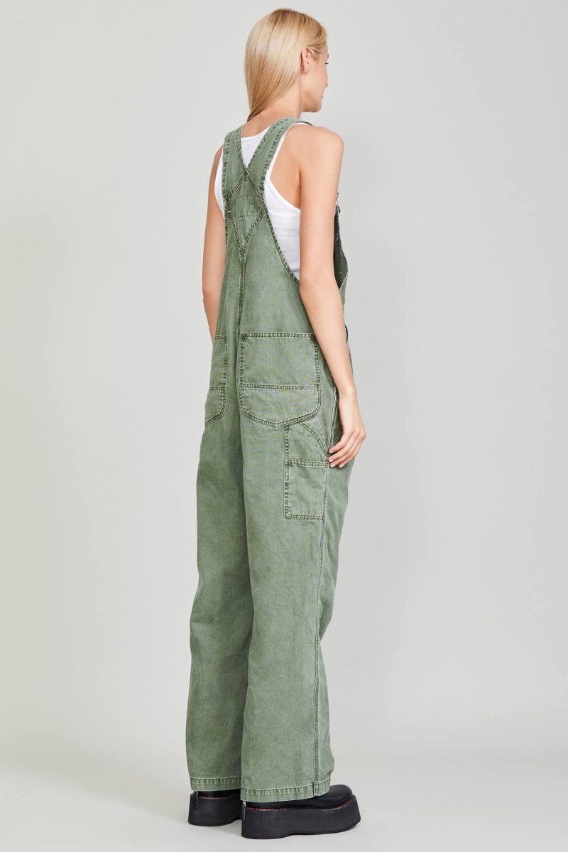 r13 damon overall olive garment dye 37264589717673