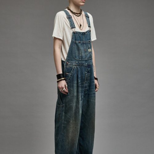 r13 damon overall weber linen indigo 39122633883817