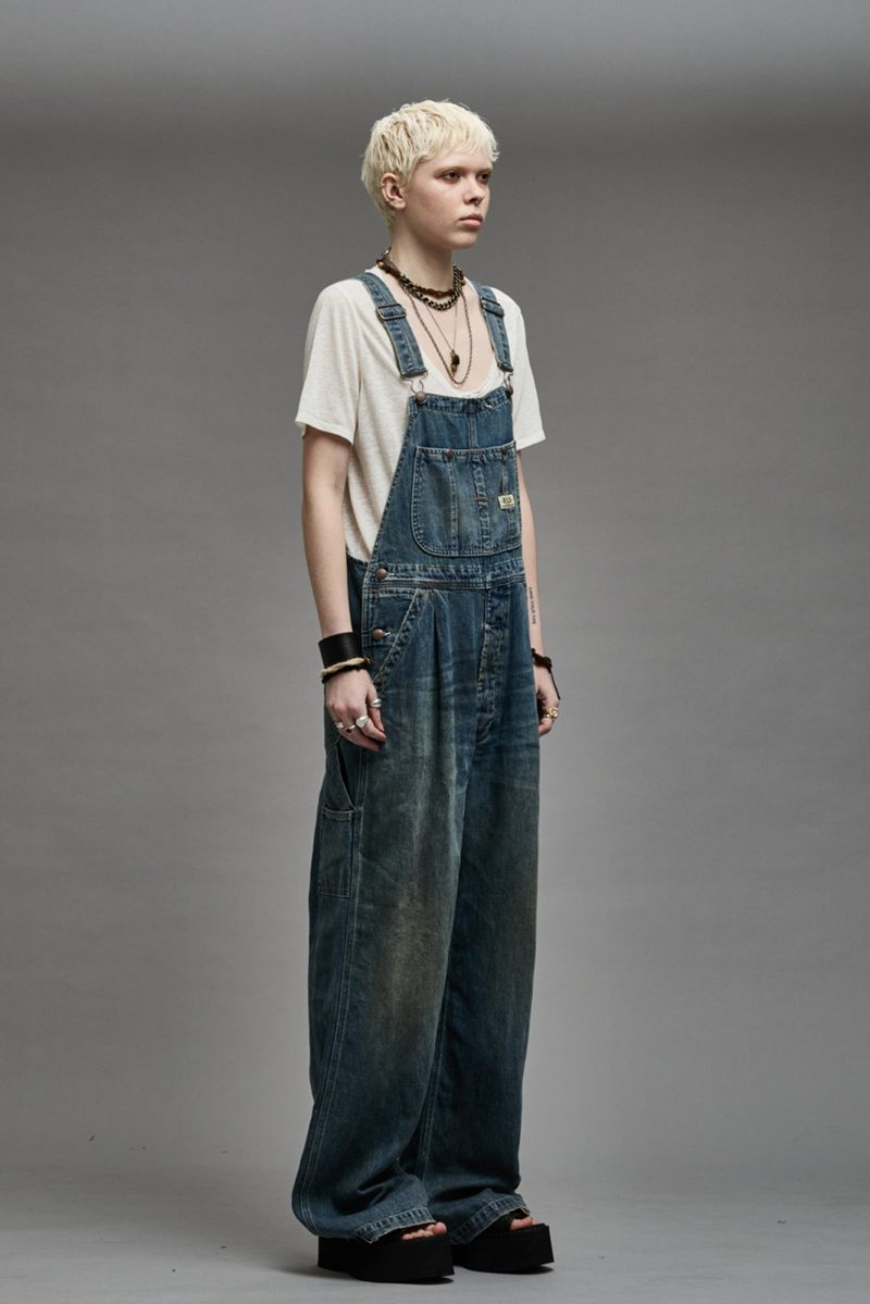 r13 damon overall weber linen indigo 39122633883817