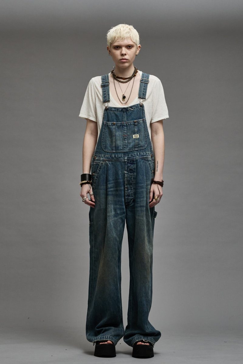 r13 damon overall weber linen indigo 39122633916585