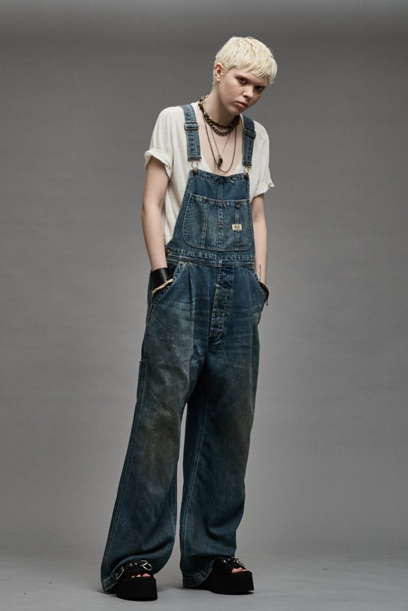 r13 damon overall weber linen indigo 39122644140201