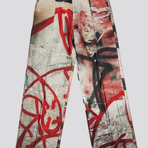 r13 damon wool trouser grunge mural 38241474838697