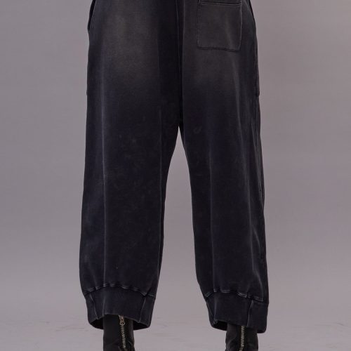 r13 deconstructed cropped sweatpant navy 41015124033705