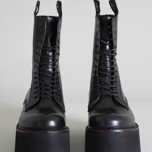 r13 double stack boot black 14203543322695