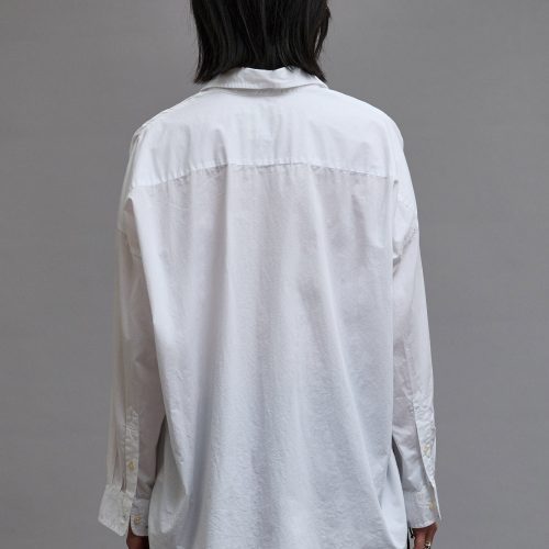 r13 drop neck shirt white 39017329688745