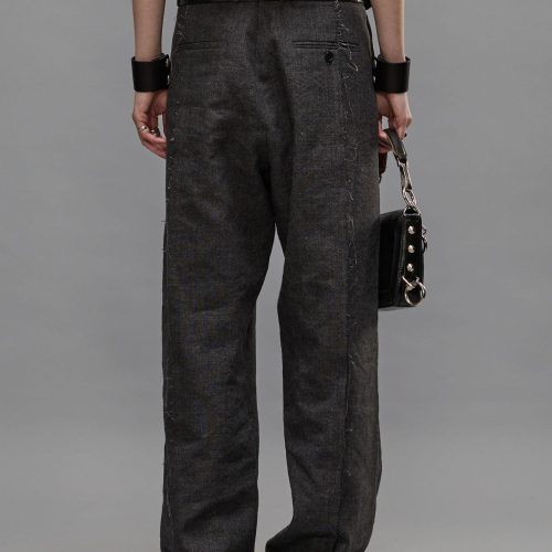 r13 exposed seam trouser dark grey 39770602668201