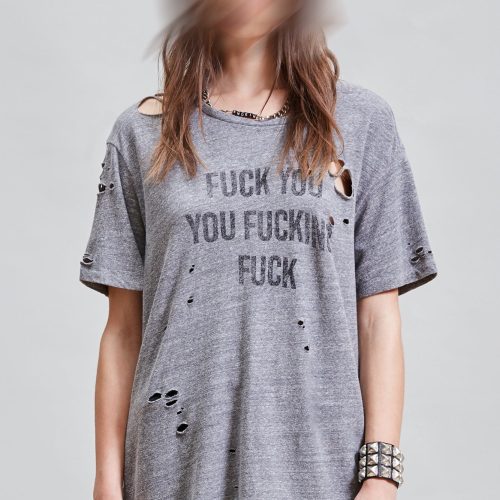 r13 f u ripped boy t heather grey 32222525128873