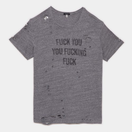 r13 f u ripped boy t heather grey 32497624350889