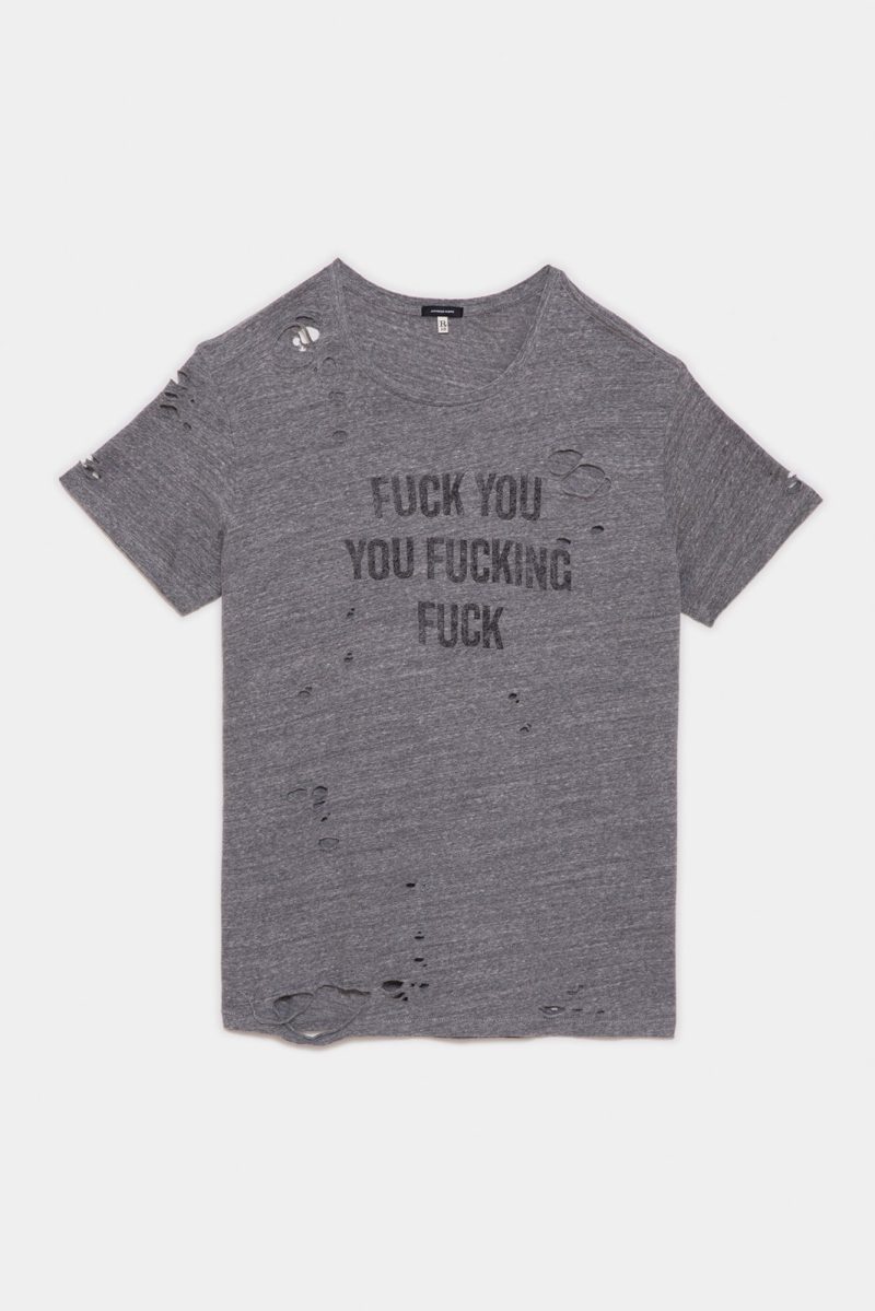 r13 f u ripped boy t heather grey 32497624350889