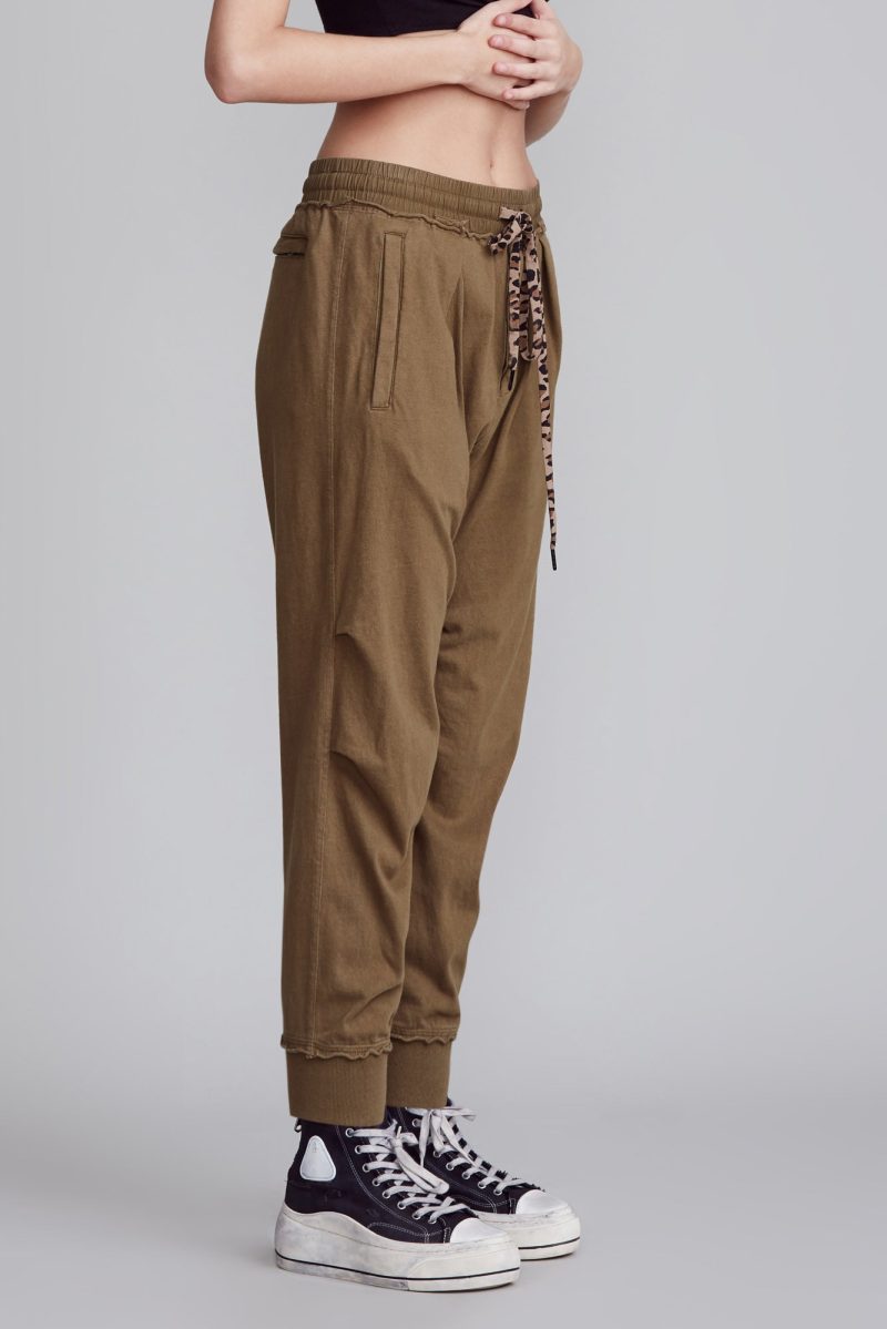 r13 harem sweatpant olive 40913950179497