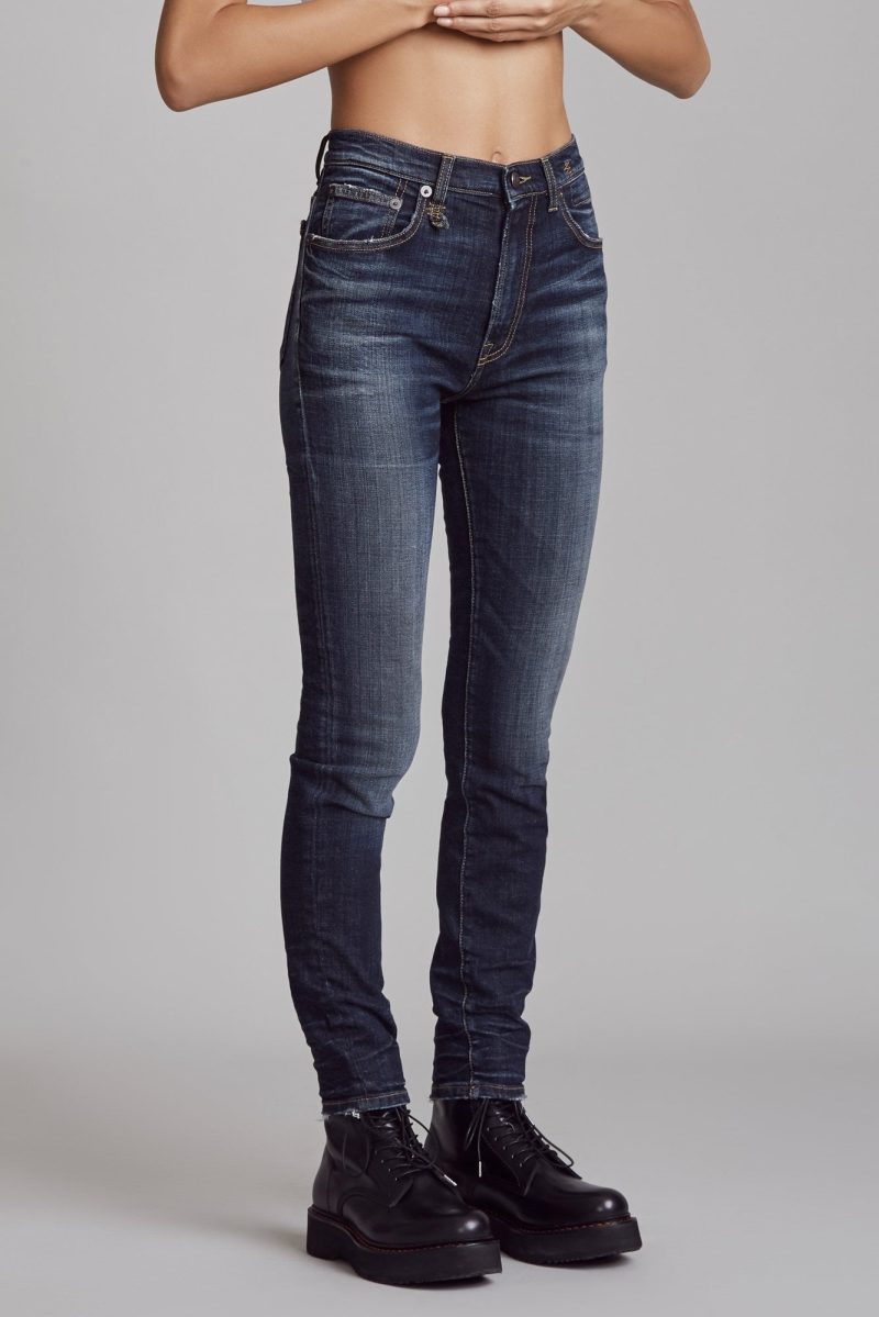 r13 high rise skinny howell indigo 37260112658601