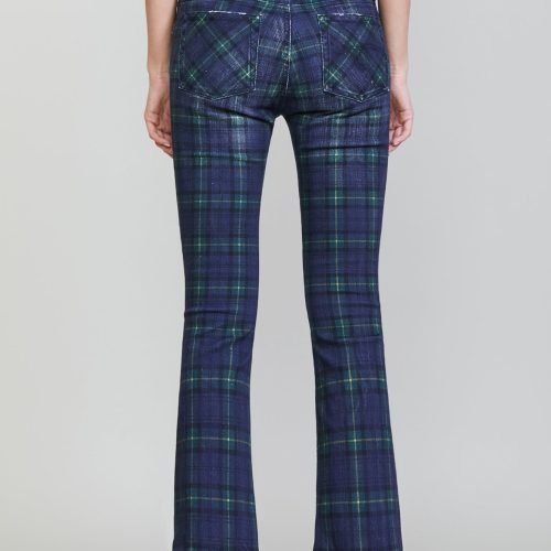 r13 kick fit printed tartan 36548655087785