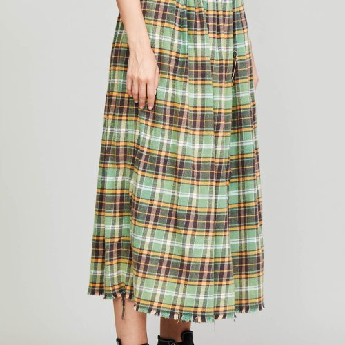 r13 kilt skirt green plaid 37264593551529