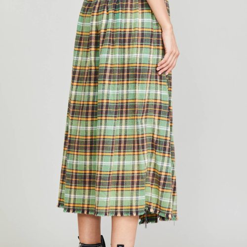 r13 kilt skirt green plaid 37264593584297