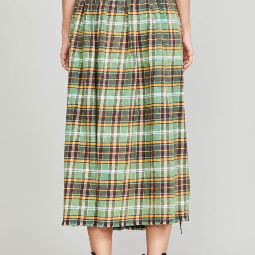 r13 kilt skirt green plaid 37264593617065