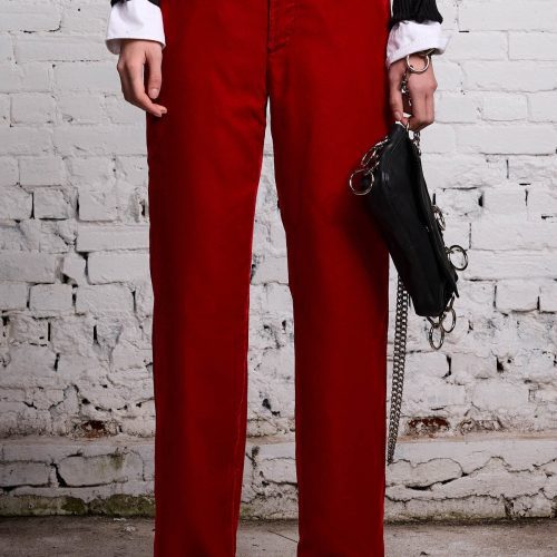 r13 lemmy trouser red velvet 38213568200873