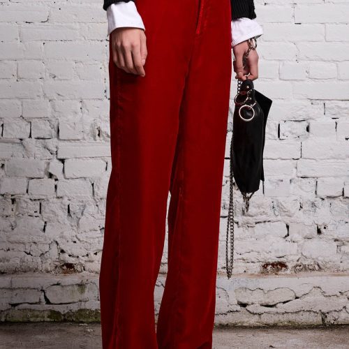 r13 lemmy trouser red velvet 38213568233641