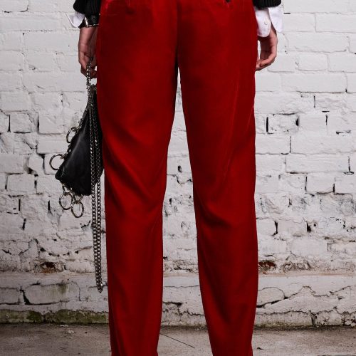 r13 lemmy trouser red velvet 38213568299177