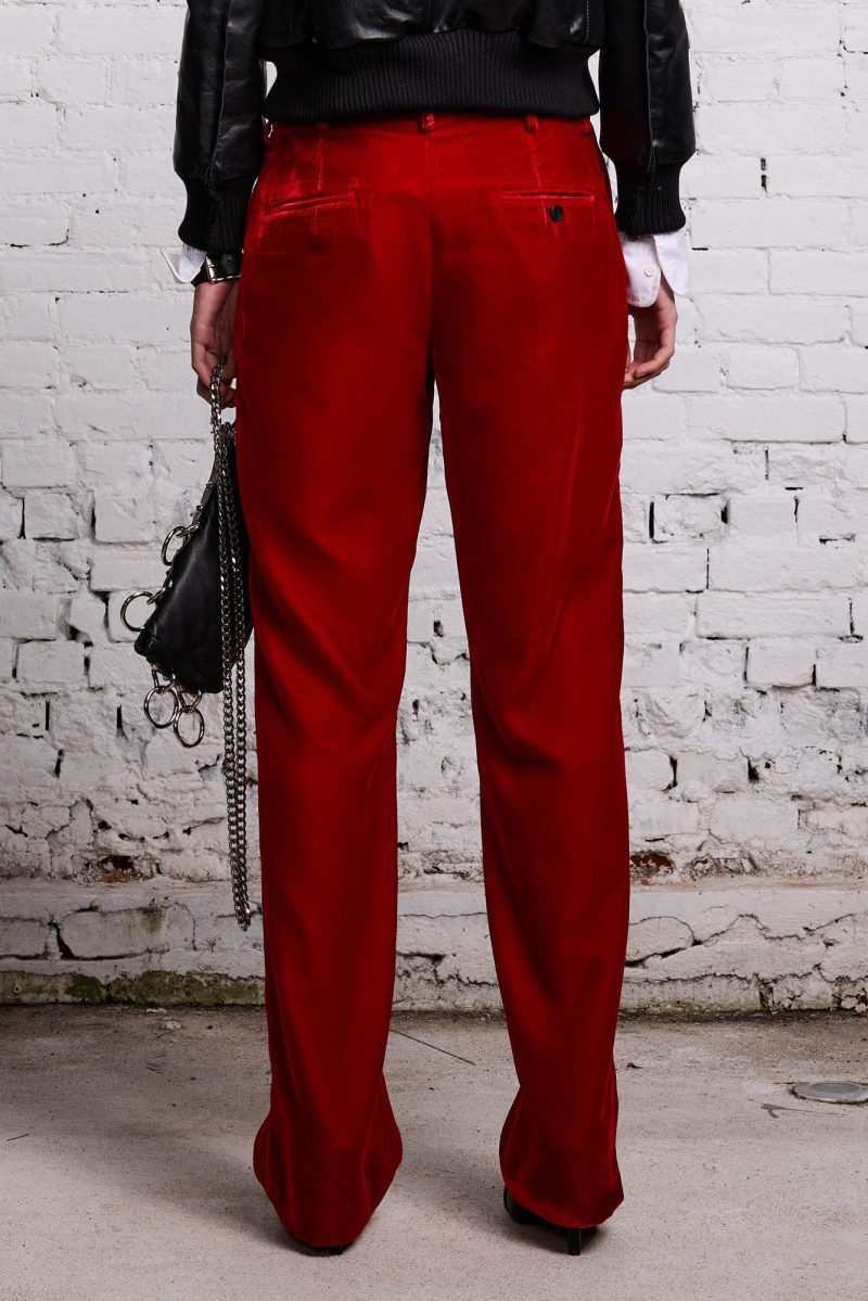 r13 lemmy trouser red velvet 38213568299177