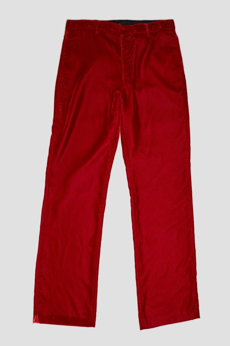 r13 lemmy trouser red velvet 38213568331945