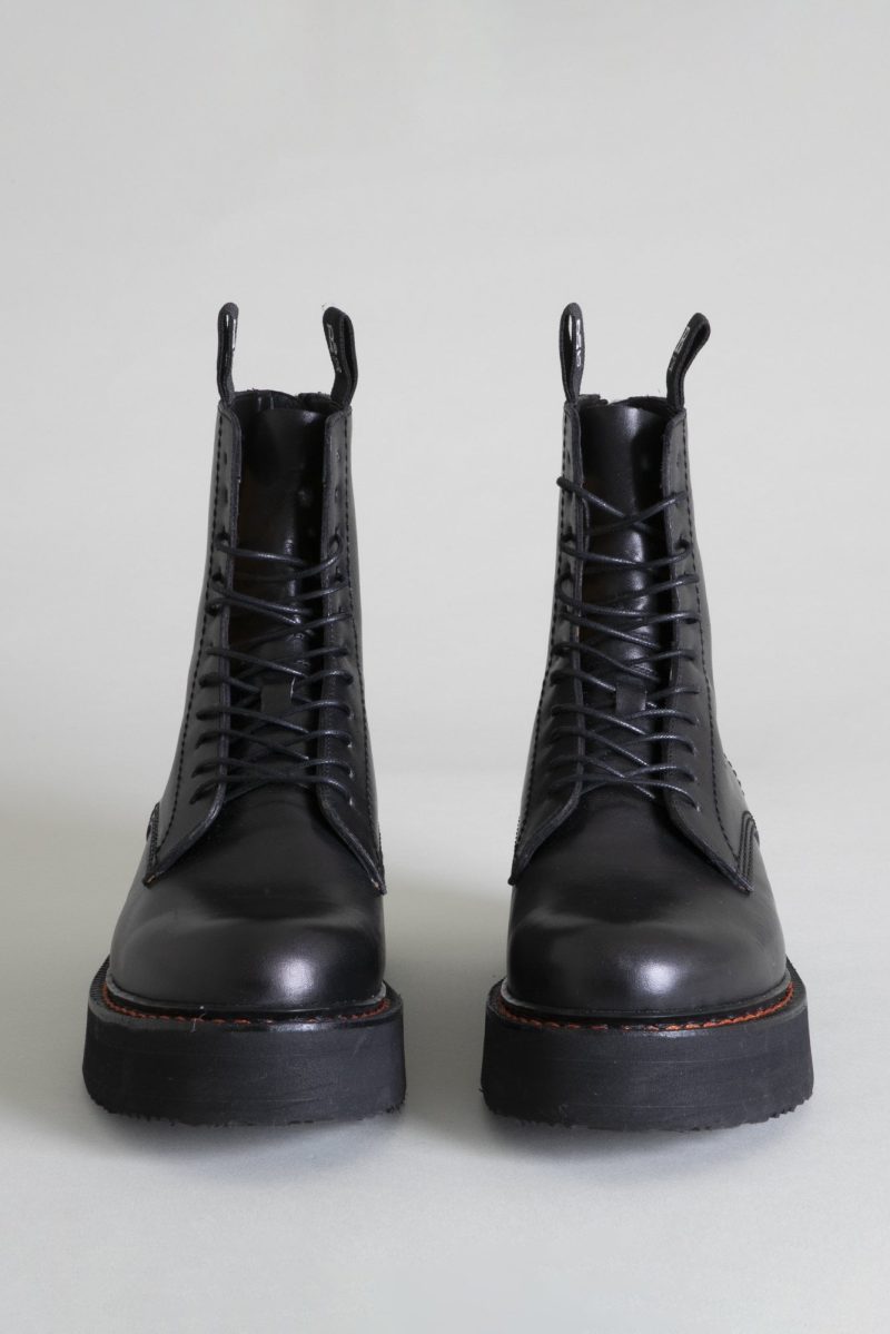 r13 men s single stack boot black 14914758148167