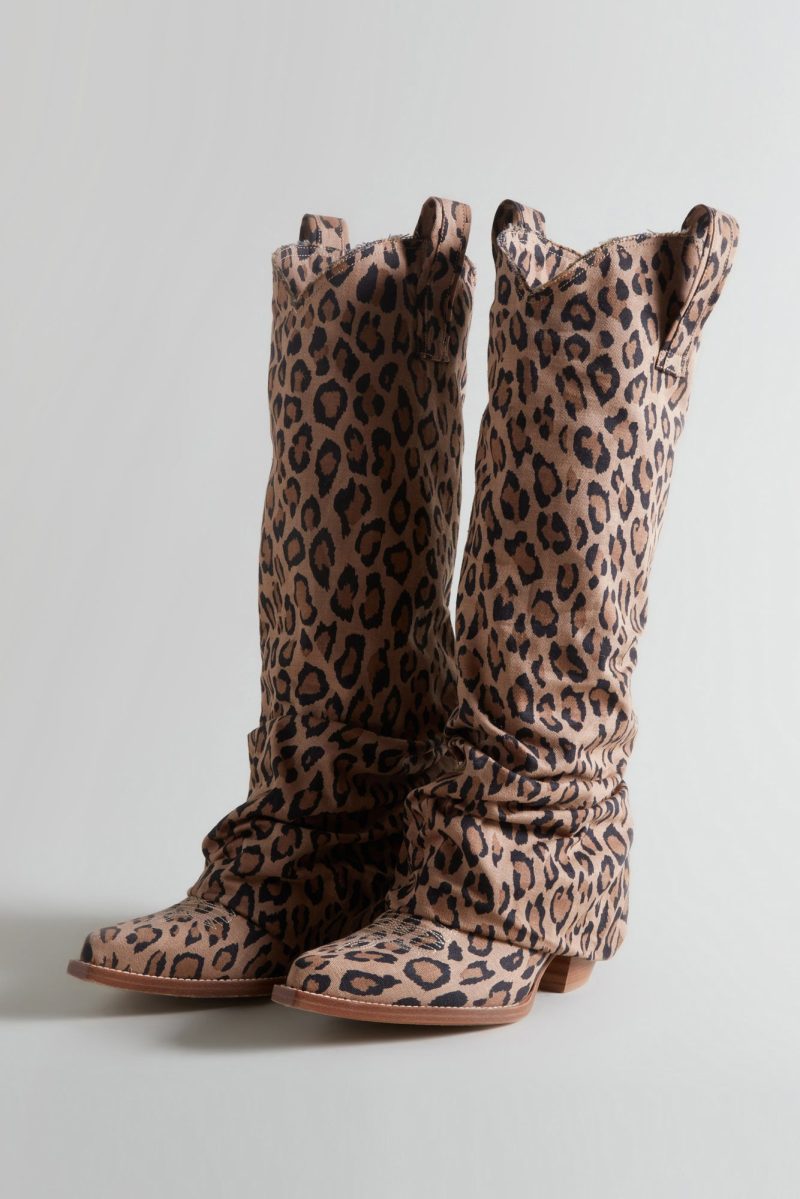 r13 mid cowboy boot raw leopard 37367808753833