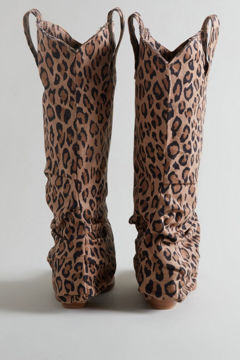 r13 mid cowboy boot raw leopard 37367808852137