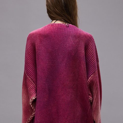 r13 oversized cardigan raspberry print 40112890445993