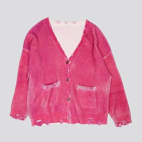 r13 oversized cardigan raspberry print 40114208014505