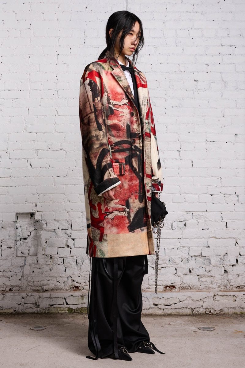 r13 oversized ragged coat grunge mural 38241468416169