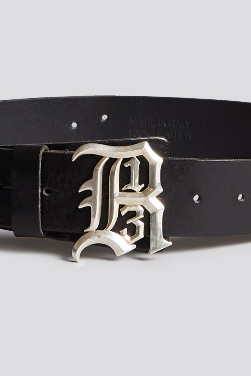 r13 r13 logo buckle belt black 41031493353641